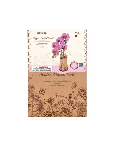 Orquidea Polilla Púrpura.