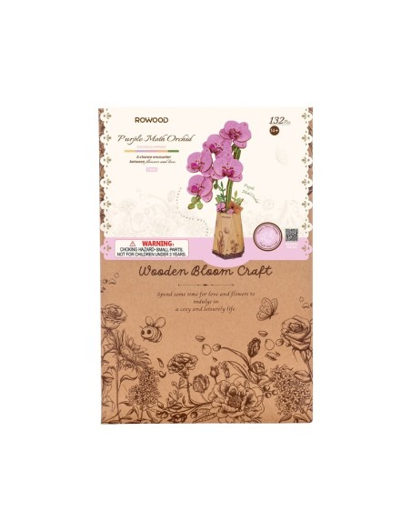 Orquidea Polilla Púrpura.