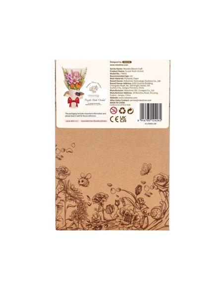 Orquidea Polilla Púrpura.