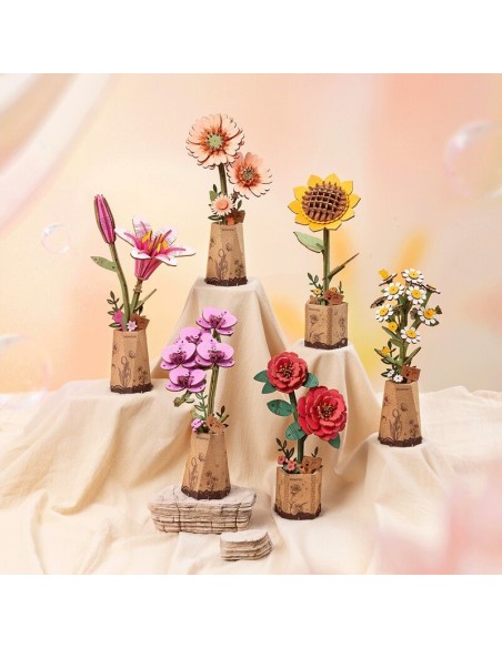 Gerbera Naranja Claro.