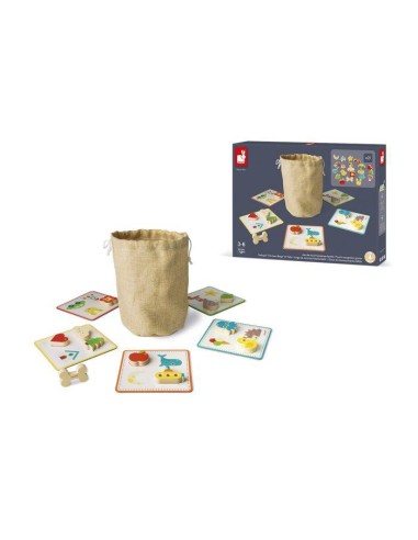 Juego de reconocimiento táctil de Janod.