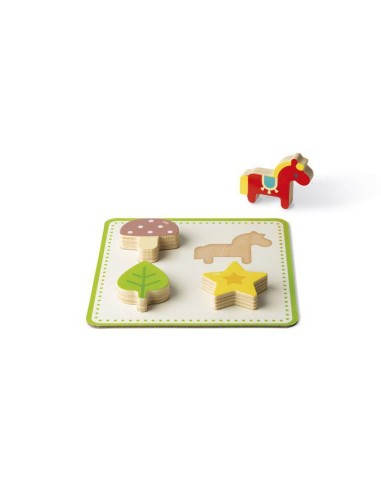 Juego de reconocimiento táctil de Janod.