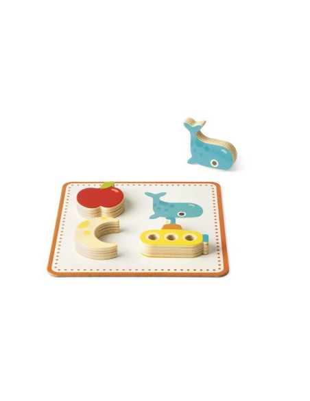 Juego de reconocimiento táctil de Janod.