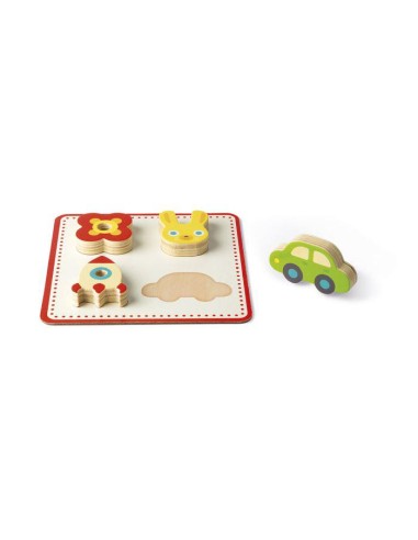 Juego de reconocimiento táctil de Janod.