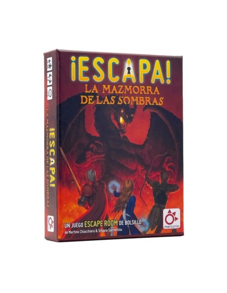 Escapa La Mazmorra de las Sombras de Mercurio Distribuciones.