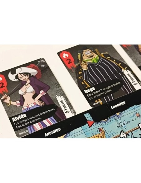 ONE PIECE NAKAMA: AMIGOS Y ENEMIGOS