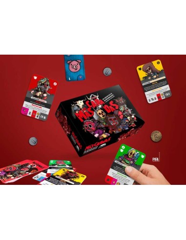 Mascaradas juego de cartas de Nacho Domínguez.