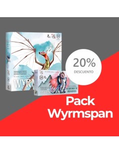 Pack Wyrmspan y Wyrmspan Academia de Dragones.