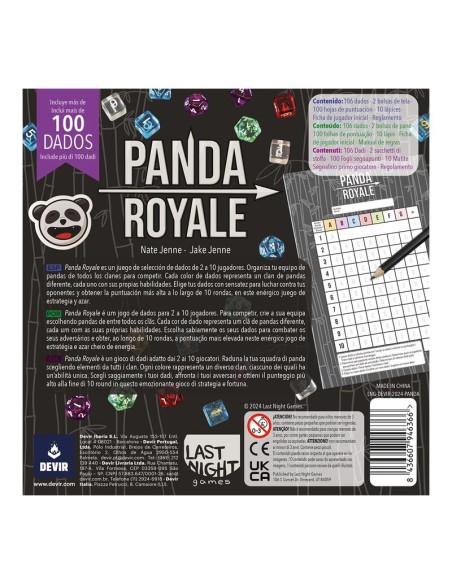 Panda Royale de Devir.