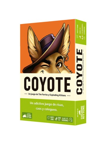 Coyote de la editorial Exploding Kittens.