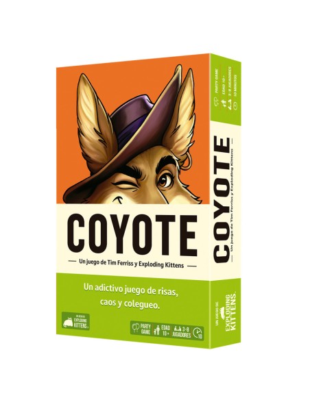 Coyote de la editorial Exploding Kittens.