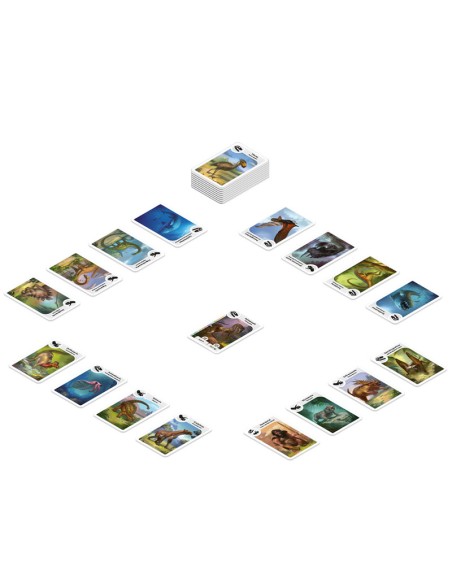 Cardline Dinosaurios de Asmodee.
