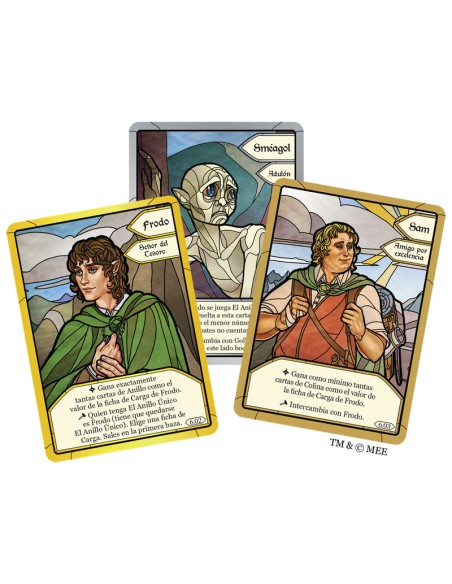 Las Dos Torres: El Juego de Bazas de Asmodee.