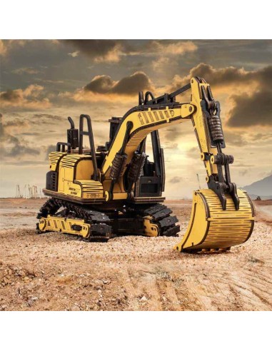 Excavadora de Robotime.