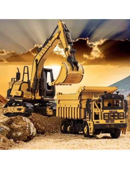 Camión Volquete de Robotime.