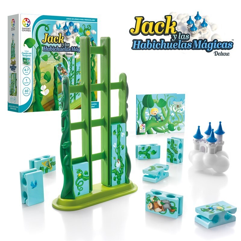 Jack y las Habichuelas Mágicas es un divertido juego de lógica  para niños editado por Smart Game