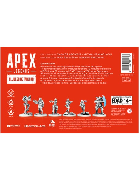 APEX LEGENDS: EL JUEGO DE TABLERO