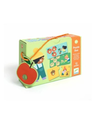 Puzzle Duo Primeras Cifras de Djeco.