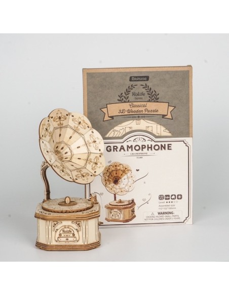 Gramófono Robotime.