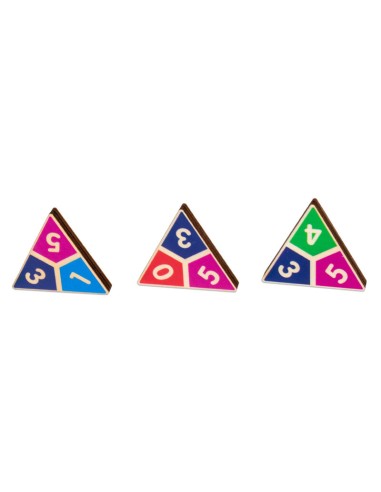 CAYRO DOMINÓ TRIANGULAR TRAVEL METAL BOX