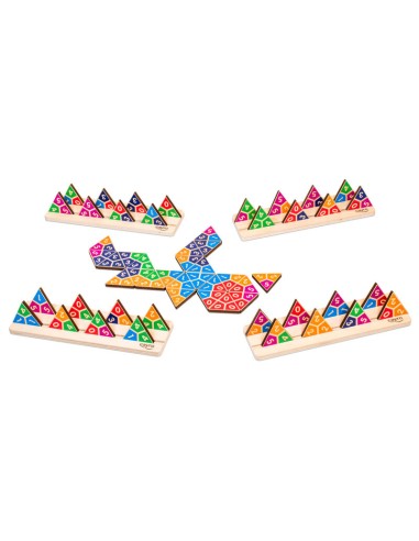 CAYRO DOMINÓ TRIANGULAR TRAVEL METAL BOX