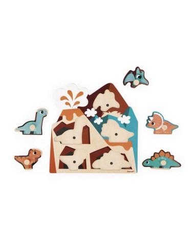 Puzzle sonoro Dino de Janod.