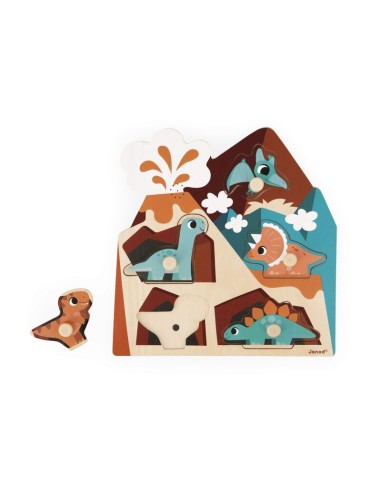 Puzzle sonoro Dino de Janod.