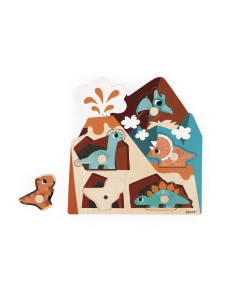 Puzzle sonoro Dino de Janod.