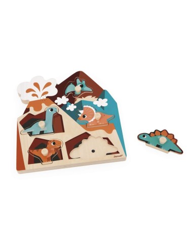 Puzzle sonoro Dino de Janod.