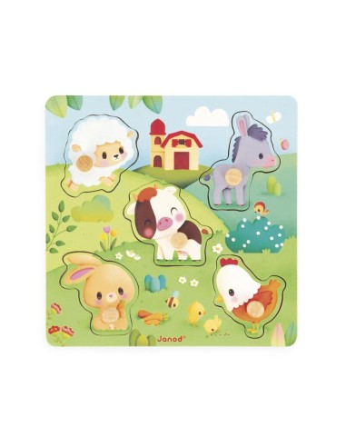 PUZZLE TACTIL DE LA GRANJA