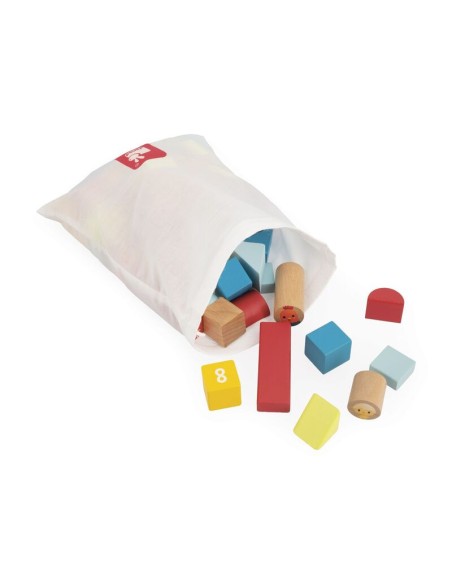 Granja - Barril de 56 piezas de Janod.