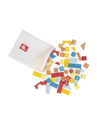 Granja - Barril de 56 piezas de Janod.