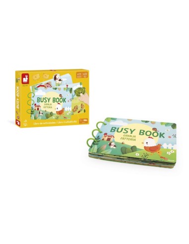 Granja - Libro interactivo español de Janod.