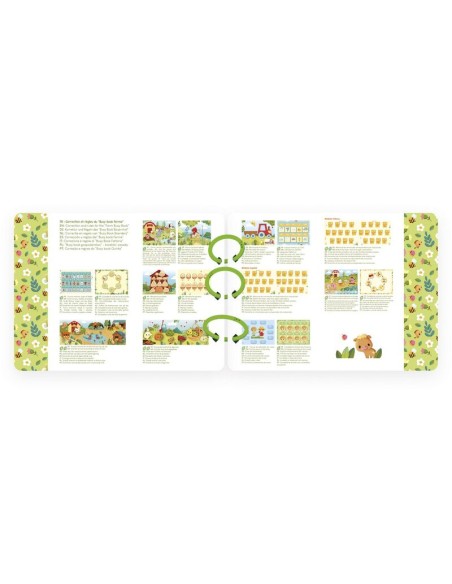 Granja - Libro interactivo español de Janod.