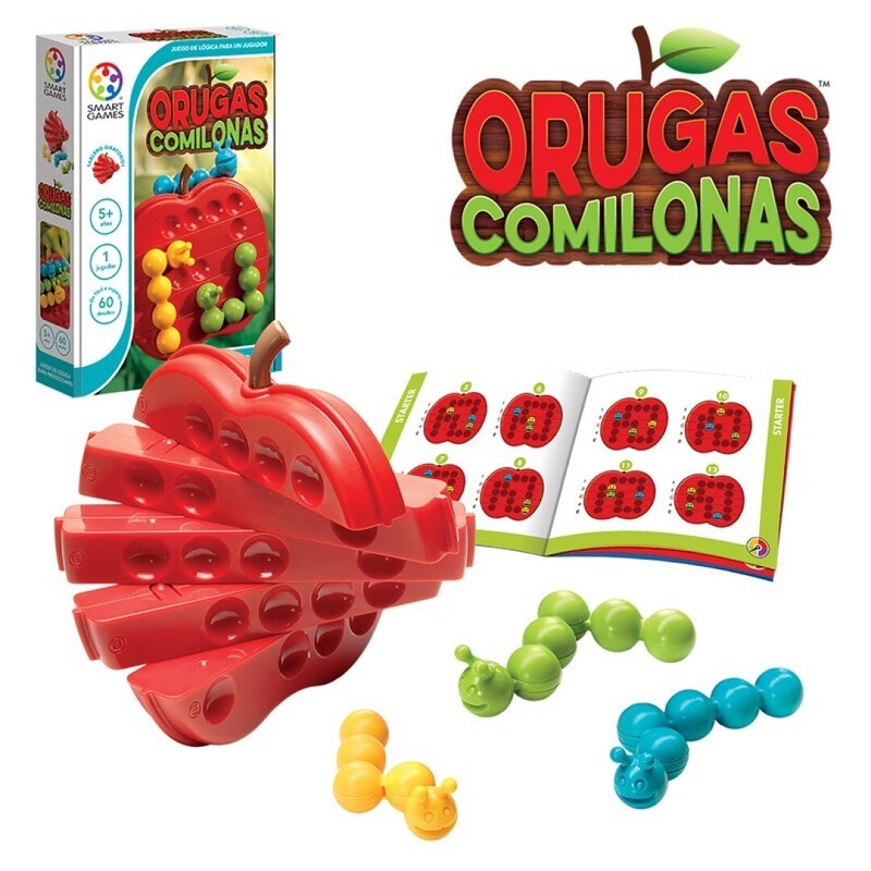 Orugas comilonas es un juego infantil de lógica editado por Smar Games
