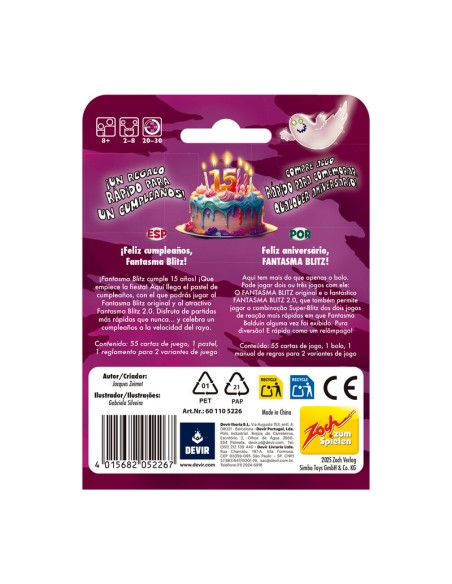 Fantasma Blitz Feliz Aniversario de Devir.
