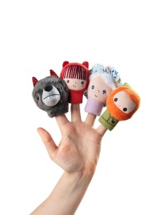 Caperucita Roja Marionetas de Dedo de Lilliputiens. 2