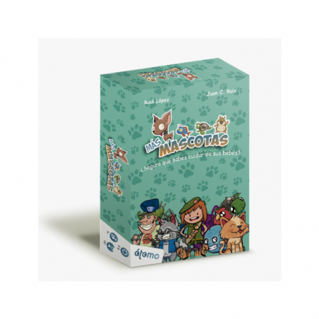 Mas Mascotas es la expansión del juego Mascotas, editado por Átomo Games.