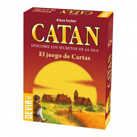 Catán Cartas Mini es una versión reducida del juego Colonos de Catán