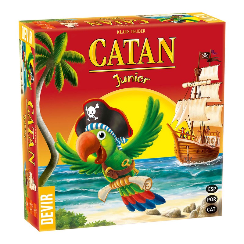 Catán Jr es la versión para niños del juego Los Colonos de Catán