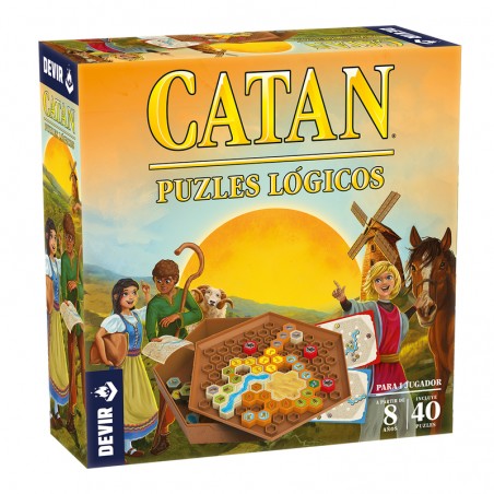 Catán puzles lógicos es un juego de lógica basado en Los Colonos de Catán