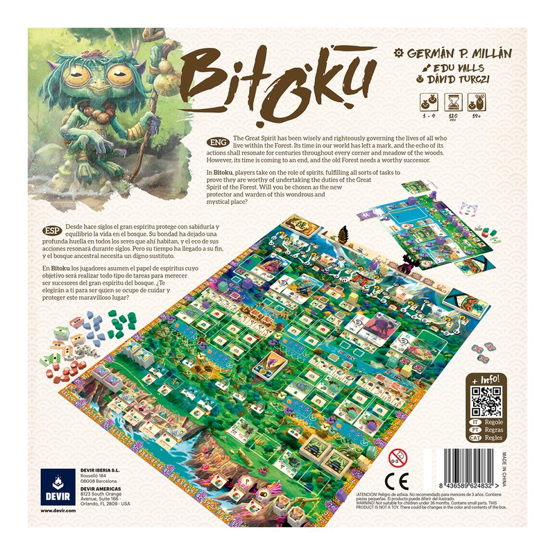 Bitoku un Eurogame complejo y apasionante editado por Devir.