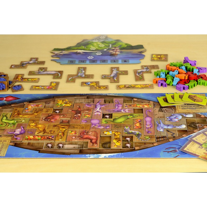 La Isla de los gatos es un juego de Maldito Games