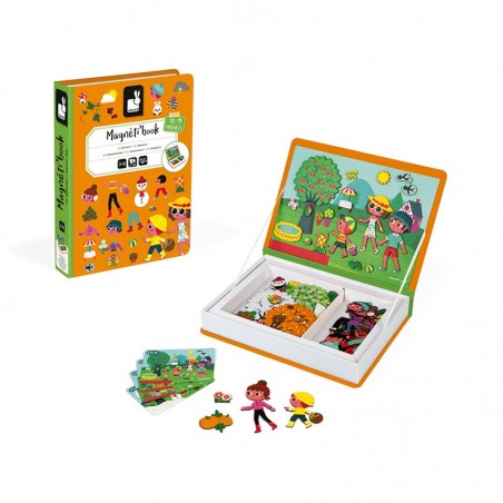 Magnetibook es un divertido juego magnético para niños editado por Janod