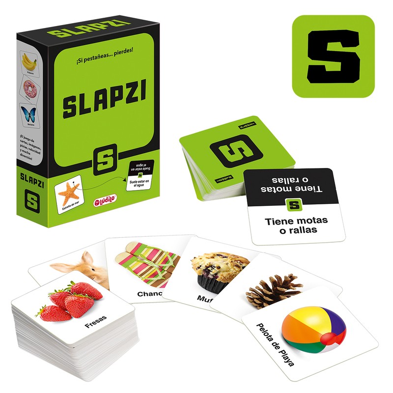 Slapzi es un juego familiar de atención y rapidez editado por Lúdilo