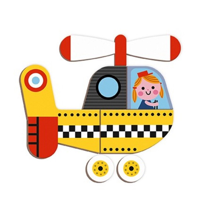 MAGNETIBOOK BOLIDOS es un divertido juego magnético para niños, editado por Janod