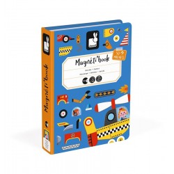 MAGNETIBOOK BOLIDOS es un divertido juego magnético para niños, editado por Janod