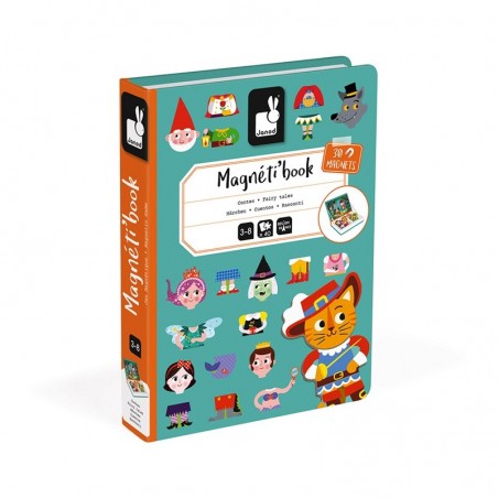 Magnetibook Cuentos es un divertido juego magnético para niños, editado por Janod