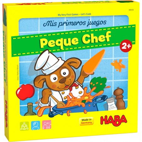 Mis Primeros Juegos: Peque Chef es un juego de memoria de HABA