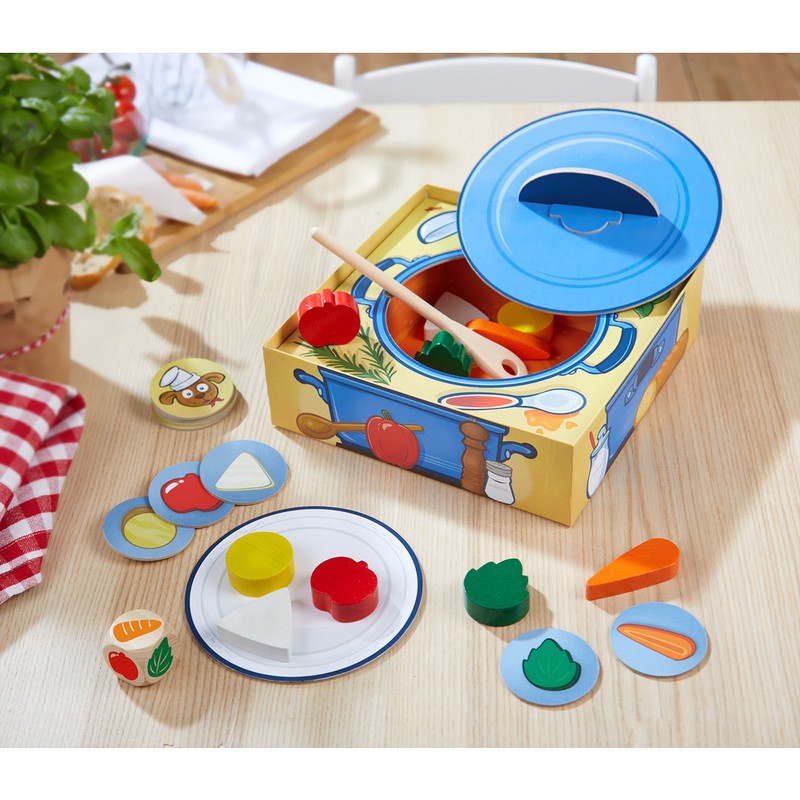 Mis Primeros Juegos: Peque Chef es un juego de memoria de HABA